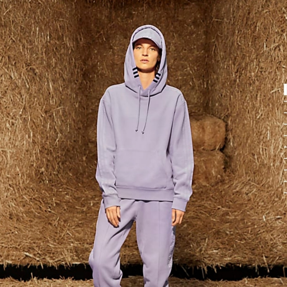 Ivy Park x Adidas Rodeo Hoodie Purple Glow Sz L